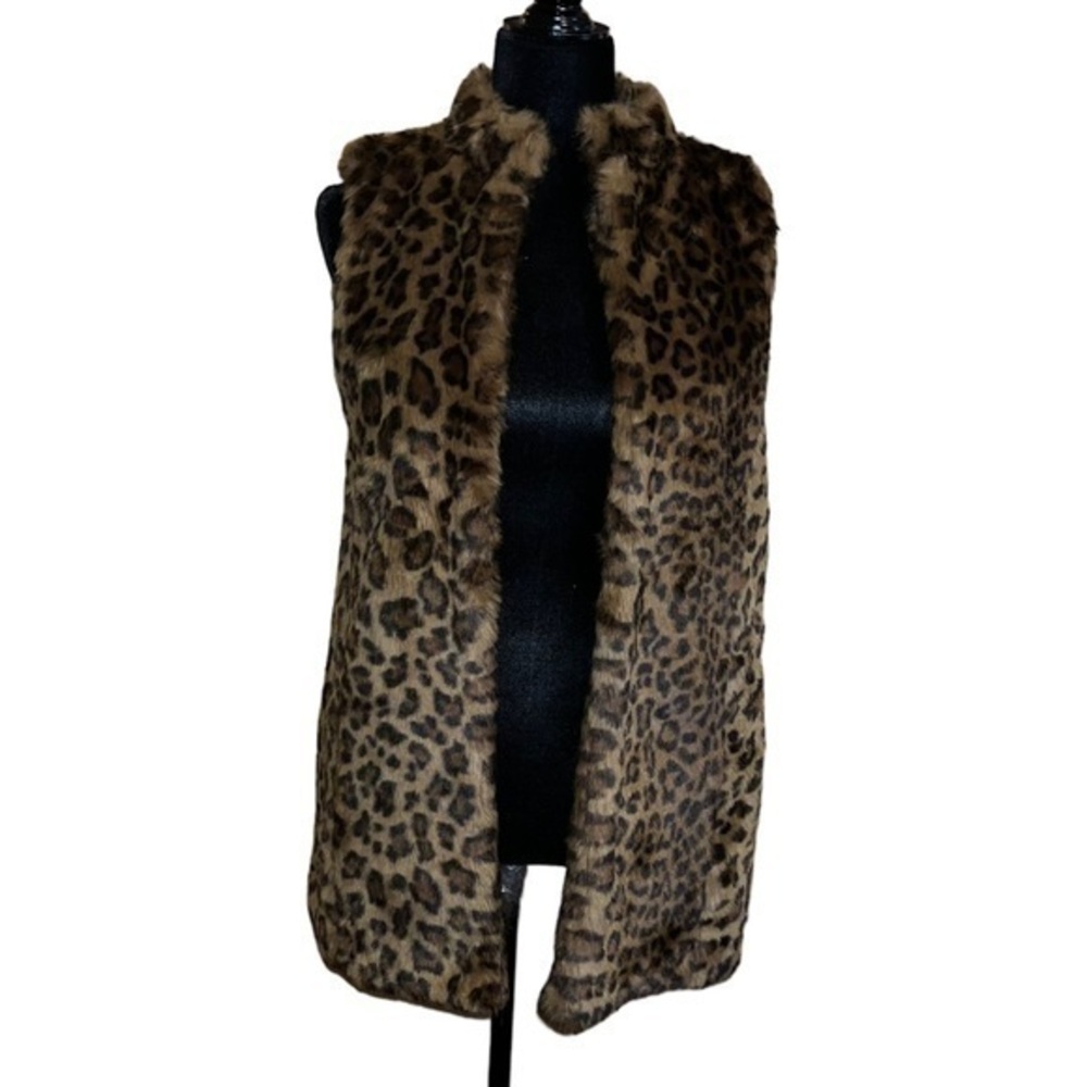 Walter Baker Cheetah Fur Vest